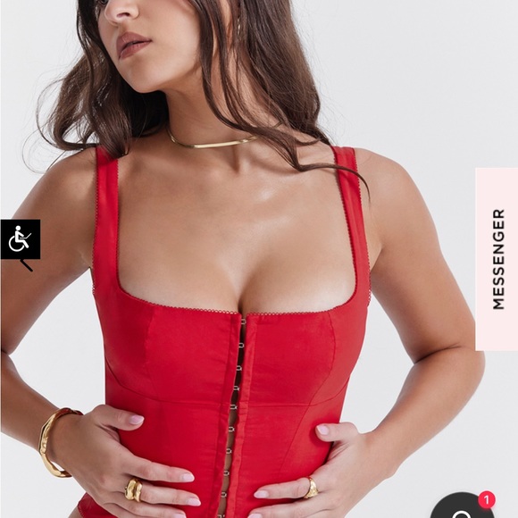 House of cub PIA cherry corset - Picture 6 of 7